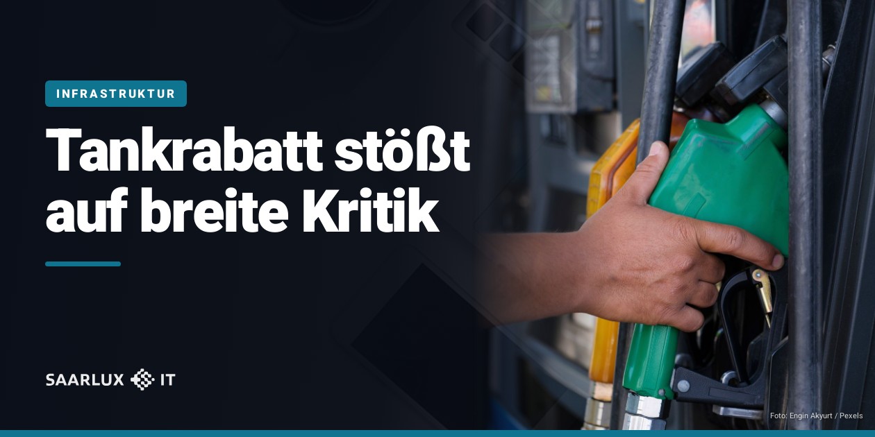 Tankrabatt stößt auf breite Kritik