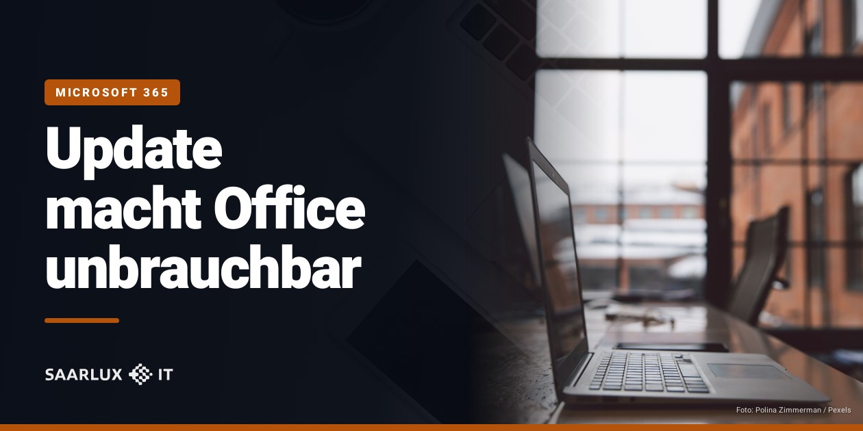 Update macht Office unbrauchbar