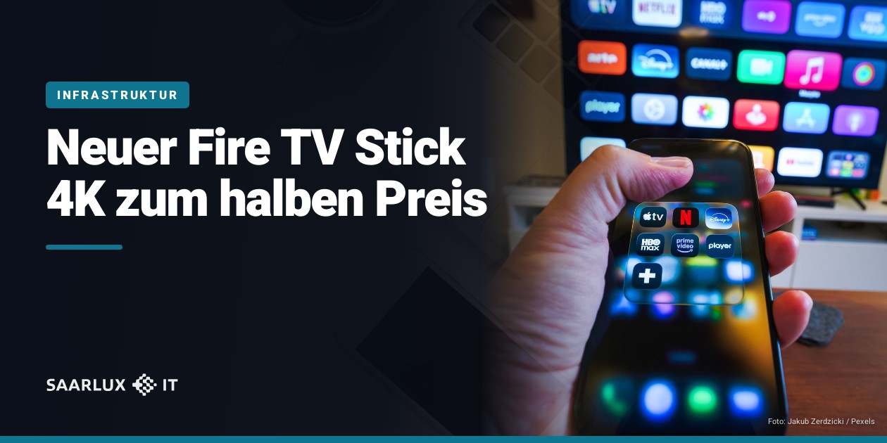 Neuer Fire TV Stick 4K zum halben Preis