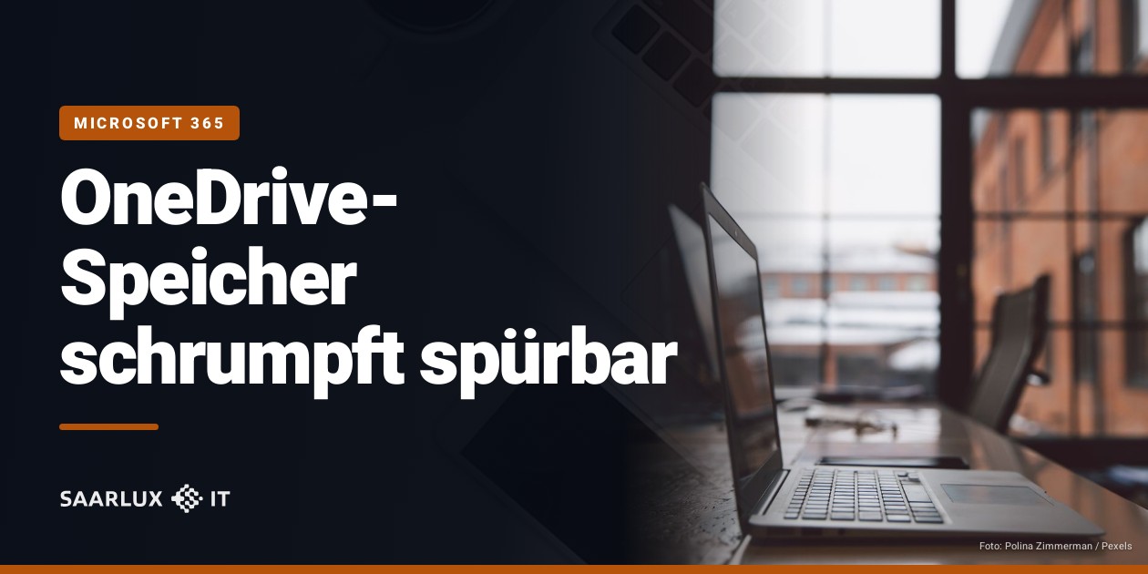 OneDrive-Speicher schrumpft spürbar